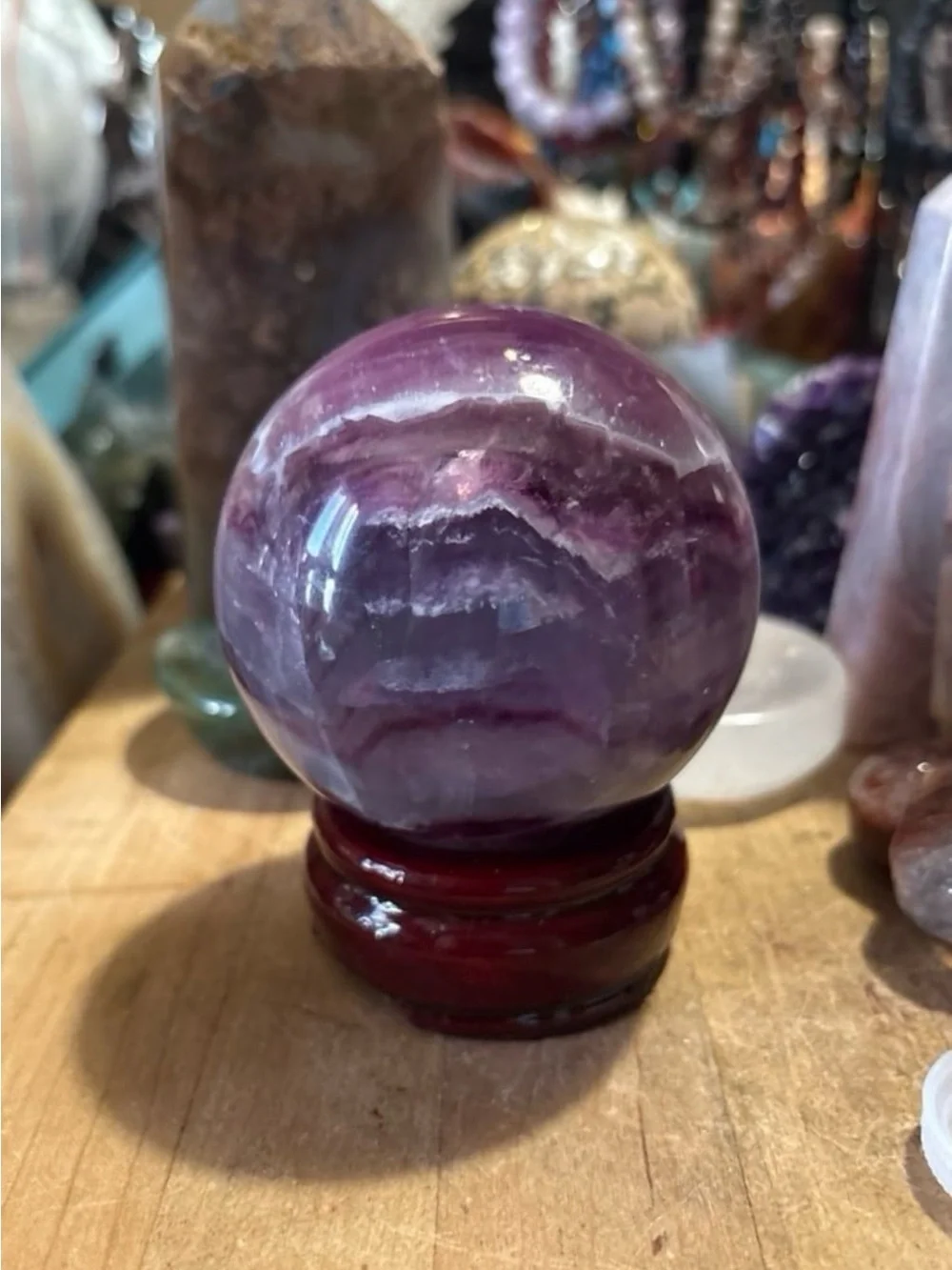 Candy Fluorite Sphere Large UHQ